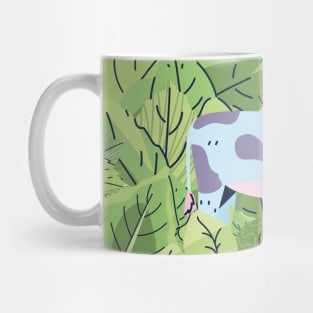 Cattle in Leaves Mug